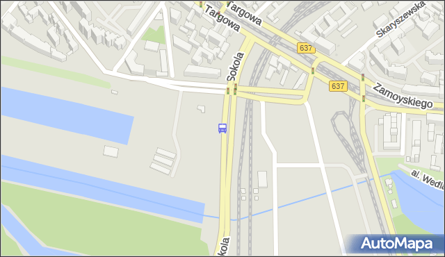 Przystanek Metro Stadion Narodowy 01. ZTM Warszawa - Warszawa (id 123101) na mapie Targeo