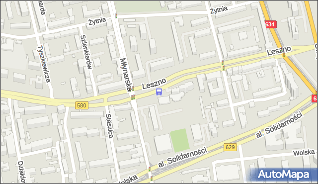 Przystanek Młynarska 01. ZTM Warszawa - Warszawa (id 502501) na mapie Targeo