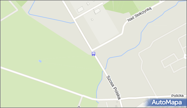 Przystanek Ogrody „Neptun” nż 11. ZDiTM Szczecin - Szczecin (id 42411) na mapie Targeo