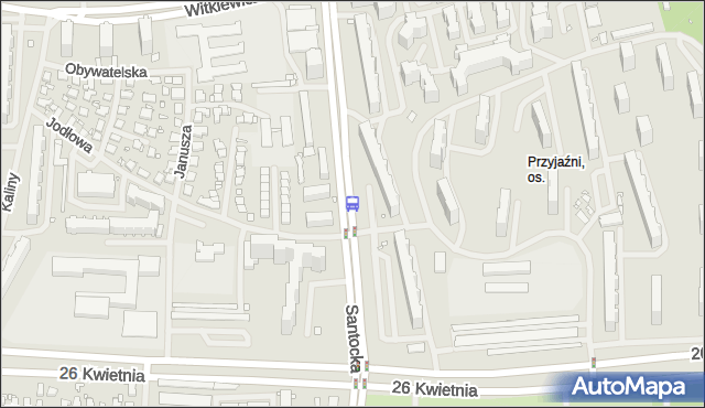 Przystanek Osiedle Przyjaźni 12. ZDiTM Szczecin - Szczecin (id 35012) na mapie Targeo