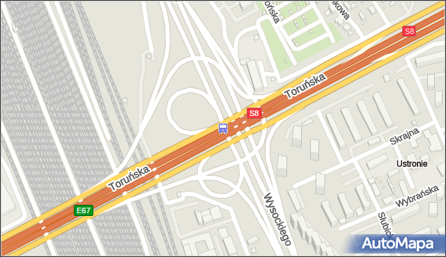Przystanek Pelcowizna 01. ZTM Warszawa - Warszawa (id 116201) na mapie Targeo