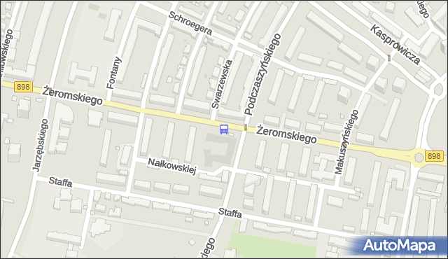 Przystanek Perzyńskiego 01. ZTM Warszawa - Warszawa (id 602001) na mapie Targeo