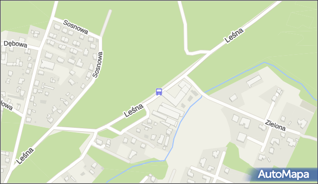 Przystanek Pilchowo Leśna nż 11. ZDiTM Szczecin - Szczecin (id 52311) na mapie Targeo