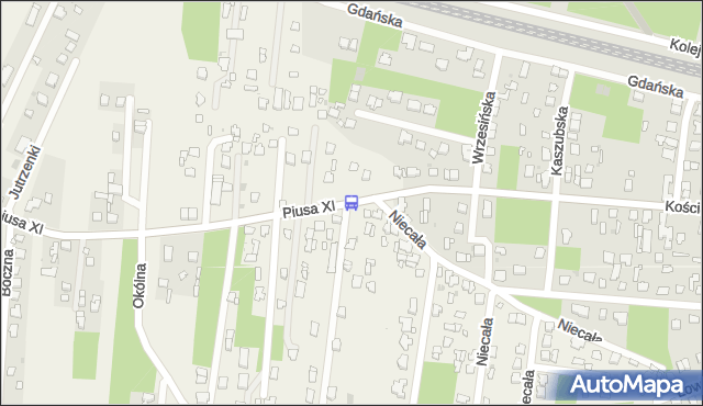 Przystanek Piusa XI 01. ZTM Warszawa - Warszawa (id 130701) na mapie Targeo