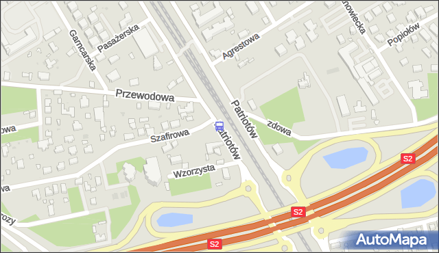 Przystanek PKP Miedzeszyn 53. ZTM Warszawa - Warszawa (id 204653) na mapie Targeo