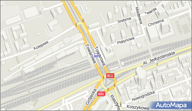 Przystanek pl.Zawiszy 14. ZTM Warszawa - Warszawa (id 400114) na mapie Targeo