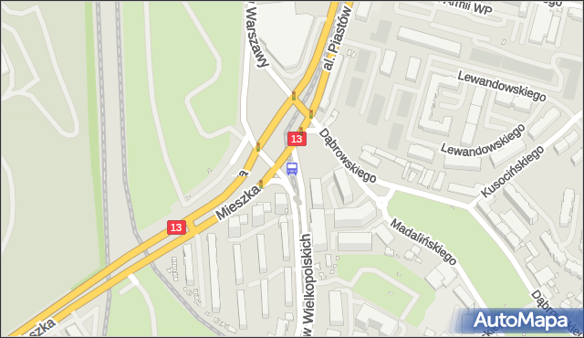 Przystanek Plac Szyrockiego 12. ZDiTM Szczecin - Szczecin (id 21212) na mapie Targeo