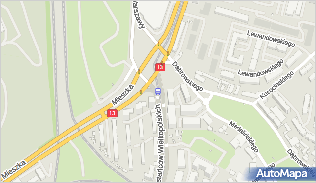 Przystanek Plac Szyrockiego 13. ZDiTM Szczecin - Szczecin (id 21213) na mapie Targeo