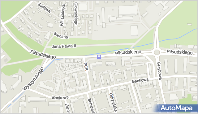 Przystanek Police PCK 11. ZDiTM Szczecin - Szczecin (id 52811) na mapie Targeo