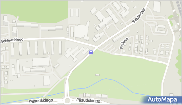 Przystanek Police Szpital 11. ZDiTM Szczecin - Szczecin (id 52911) na mapie Targeo
