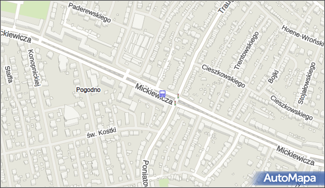 Przystanek Poniatowskiego 42. ZDiTM Szczecin - Szczecin (id 30642) na mapie Targeo