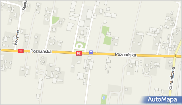 Przystanek Poznańska 02. ZTM Warszawa - Warszawa (id 514602) na mapie Targeo