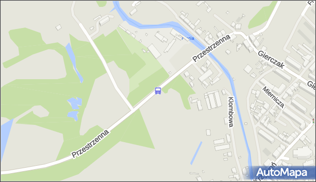 Przystanek Przybrzeżna nż 12. ZDiTM Szczecin - Szczecin (id 70612) na mapie Targeo
