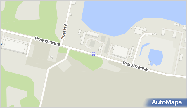 Przystanek Przystań Żeglarska nż 11. ZDiTM Szczecin - Szczecin (id 70311) na mapie Targeo