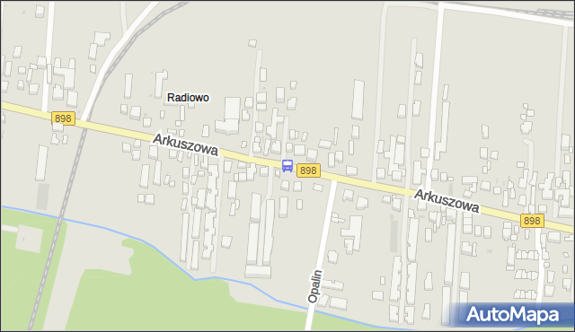 Przystanek Radiowo 02. ZTM Warszawa - Warszawa (id 603102) na mapie Targeo