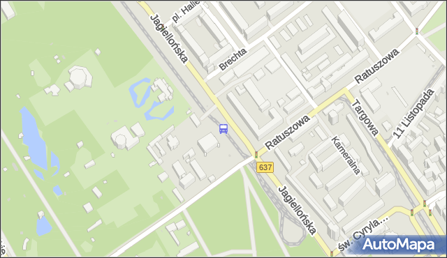Przystanek Ratuszowa-ZOO 02. ZTM Warszawa - Warszawa (id 100402) na mapie Targeo