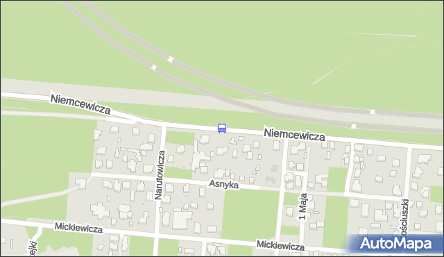 Przystanek Rejtana 01. ZTM Warszawa - Warszawa (id 228001) na mapie Targeo