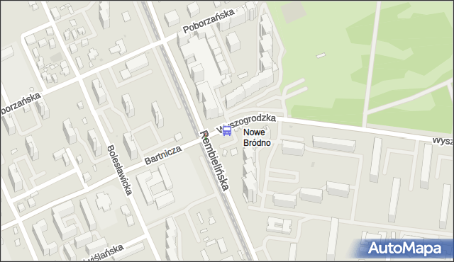 Przystanek Rembielińska 02. ZTM Warszawa - Warszawa (id 108302) na mapie Targeo