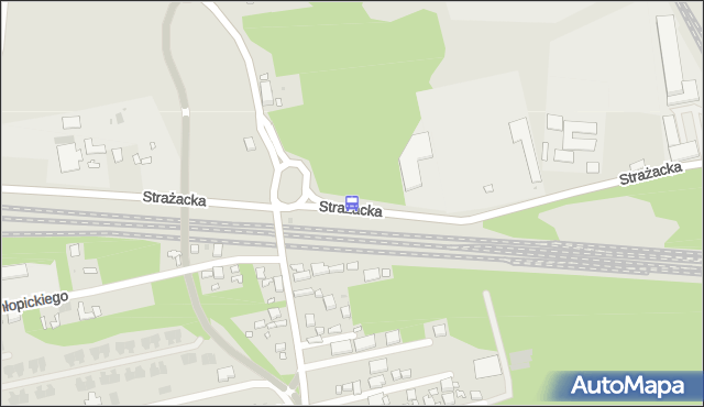 Przystanek rondo Granzowa 03. ZTM Warszawa - Warszawa (id 207503) na mapie Targeo