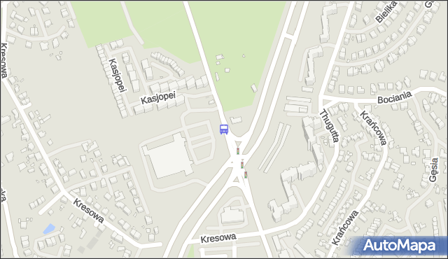 Przystanek Rostocka nż 11. ZDiTM Szczecin - Szczecin (id 45411) na mapie Targeo