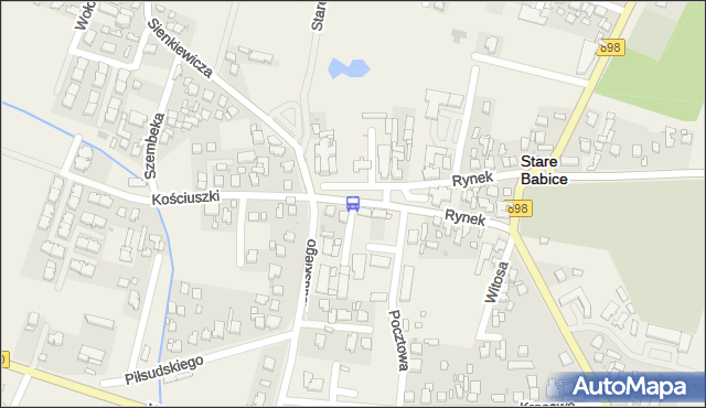 Przystanek Rynek 01. ZTM Warszawa - Warszawa (id 611501) na mapie Targeo