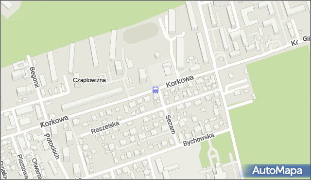 Przystanek Sezam 02. ZTM Warszawa - Warszawa (id 206302) na mapie Targeo