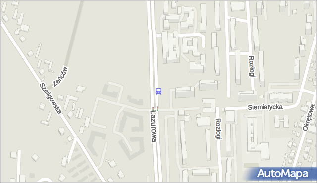 Przystanek Siemiatycka 02. ZTM Warszawa - Warszawa (id 504602) na mapie Targeo