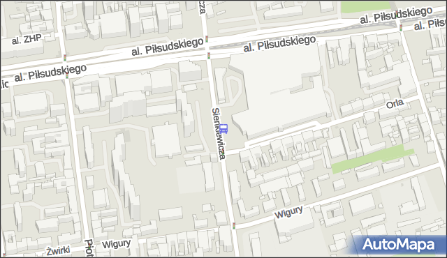 Przystanek Sienkiewicza - Piłsudskiego. MPKLodz - Łódź (id 1045) na mapie Targeo
