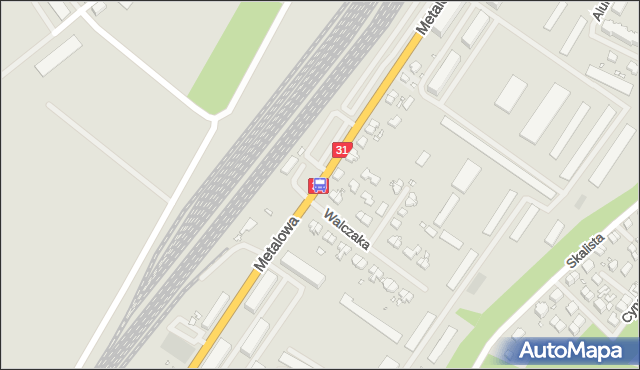 Przystanek SKM Podjuchy 12. ZDiTM Szczecin - Szczecin (id 82712) na mapie Targeo