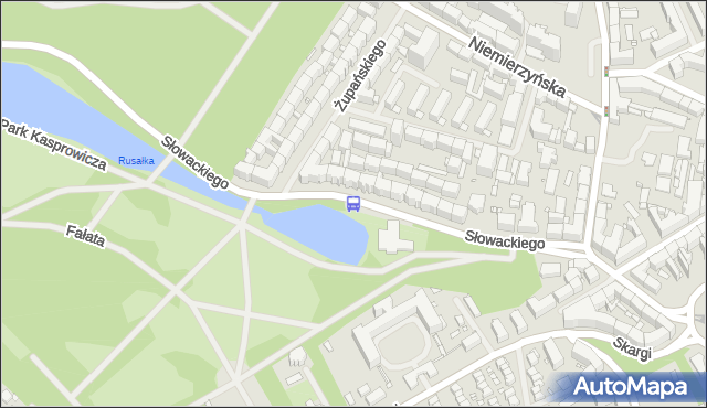Przystanek Słowackiego 12. ZDiTM Szczecin - Szczecin (id 36312) na mapie Targeo