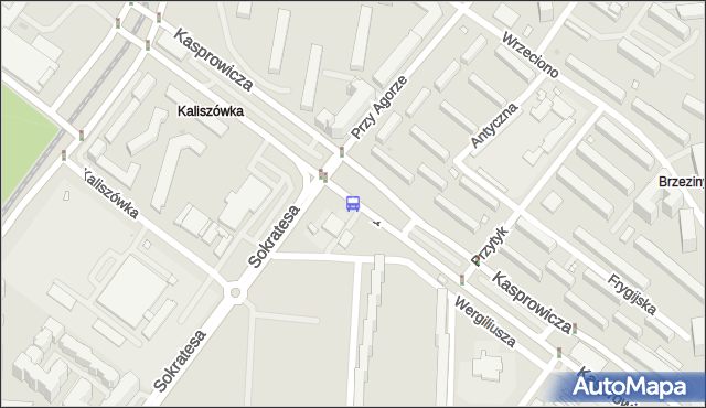 Przystanek Sokratesa 03. ZTM Warszawa - Warszawa (id 605703) na mapie Targeo