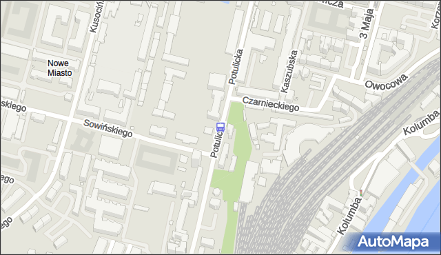 Przystanek Sowińskiego 11. ZDiTM Szczecin - Szczecin (id 23011) na mapie Targeo