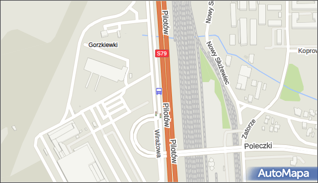 Przystanek Terminal Cargo 02. ZTM Warszawa - Warszawa (id 414702) na mapie Targeo