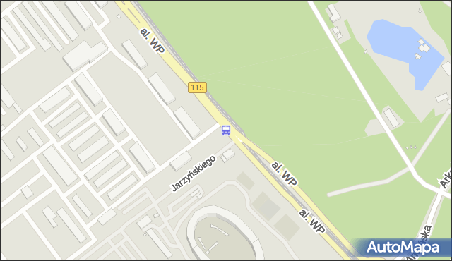 Przystanek Tor Kolarski nż 11. ZDiTM Szczecin - Szczecin (id 31411) na mapie Targeo