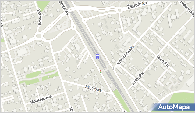 Przystanek Warszawa Międzylesie 02. ZTM Warszawa - Warszawa (id 290602) na mapie Targeo