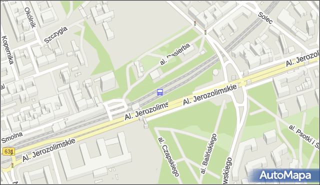 Przystanek Warszawa Powiśle 02. ZTM Warszawa - Warszawa (id 790202) na mapie Targeo