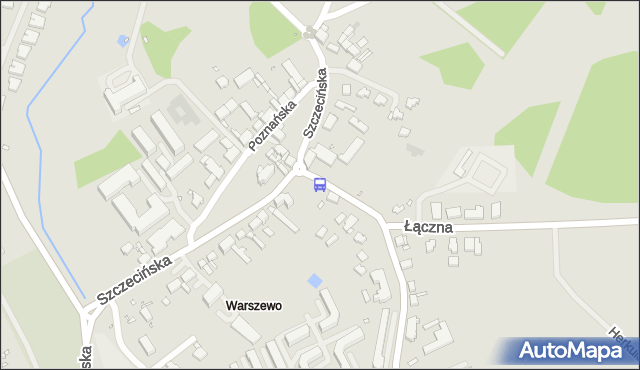 Przystanek Warszewo Kościół 22. ZDiTM Szczecin - Szczecin (id 45822) na mapie Targeo