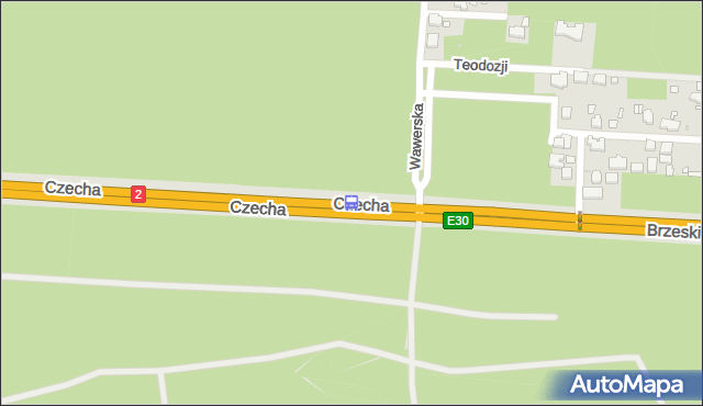 Przystanek Wawerska 01. ZTM Warszawa - Warszawa (id 229101) na mapie Targeo