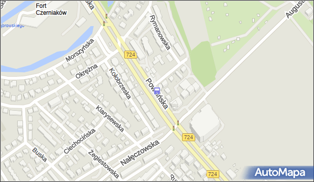 Przystanek Wiertnicza 02. ZTM Warszawa - Warszawa (id 306602) na mapie Targeo