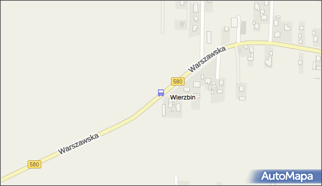 Przystanek Wierzbin 01. ZTM Warszawa - Warszawa (id 611001) na mapie Targeo