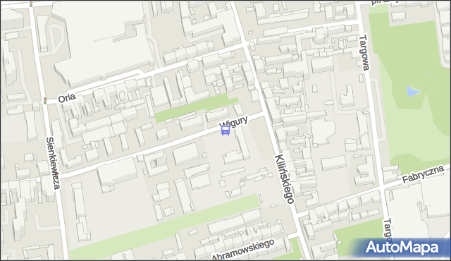 Przystanek Wigury - Kilińskiego NŻ. MPKLodz - Łódź (id 1290) na mapie Targeo