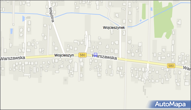 Przystanek Wojcieszyn 01. ZTM Warszawa - Warszawa (id 610901) na mapie Targeo