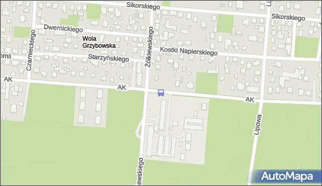 Przystanek Wola Grzybowska 02. ZTM Warszawa - Warszawa (id 228502) na mapie Targeo
