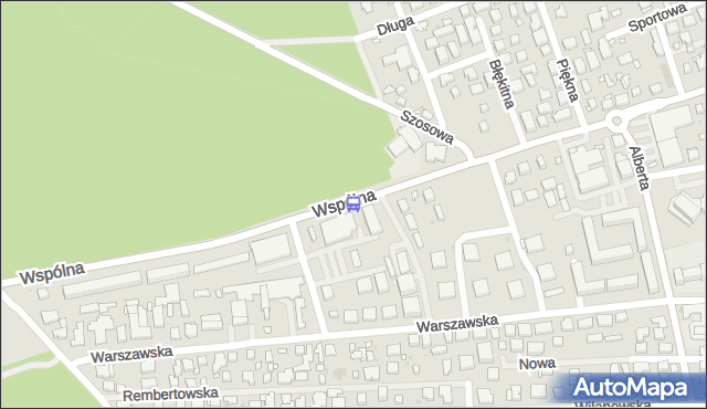 Przystanek Wspólna (Warszawa Wesoła) 02. ZTM Warszawa - Warszawa (id 230602) na mapie Targeo