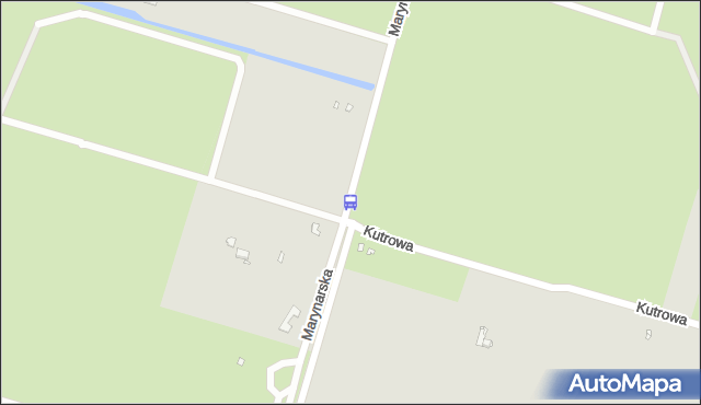 Przystanek Wyspa Pucka Ogrody (nowa nazwa: Kutrowa) 12. ZDiTM Szczecin - Szczecin (id 62212) na mapie Targeo