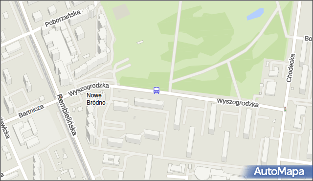Przystanek Wyszogrodzka 01. ZTM Warszawa - Warszawa (id 115601) na mapie Targeo