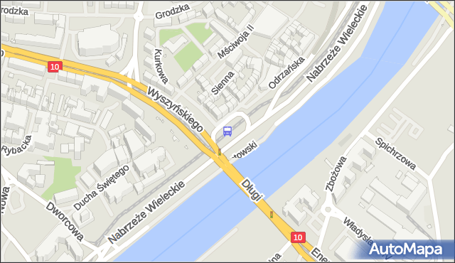 Przystanek Wyszyńskiego 21. ZDiTM Szczecin - Szczecin (id 10921) na mapie Targeo