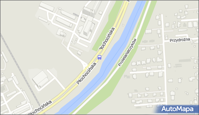 Przystanek Zakłady Zbożowe 02. ZTM Warszawa - Warszawa (id 112802) na mapie Targeo