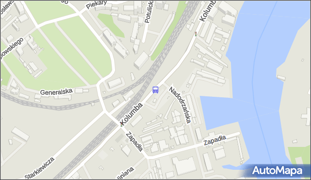 Przystanek Zapadła 12. ZDiTM Szczecin - Szczecin (id 22312) na mapie Targeo