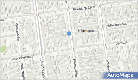 Nieruchomość Więckowskiego 3, Piotrkowska 25, Łódź 90-410 - Administracja mieszkaniowa, numer telefonu, NIP: 7251761510